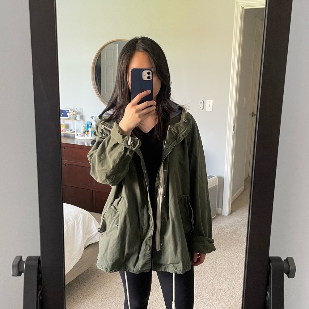 Oversized utility jacket